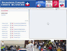 Tablet Screenshot of croix-blanche.org